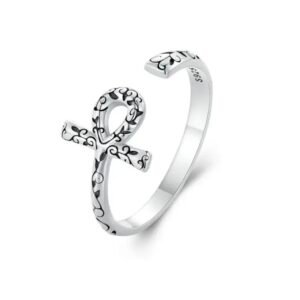 Anillo Plata Cruz egipcia
